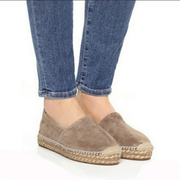 rag & bone Shoes - (RB-4) Rag & Bone Adria Espadrille In Stucco Suede